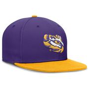 LSU Nike Dri-Fit True Wool Fitted Cap